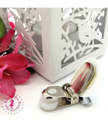 Pince métallique - Fleur