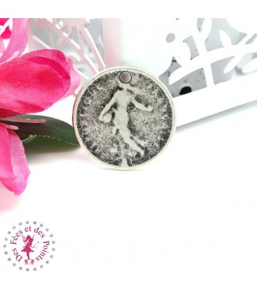 Charm / Pendentif - 1 Franc Français