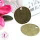 Charm / Pendentif - Pivoine