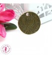 Charm / Pendentif - Pivoine