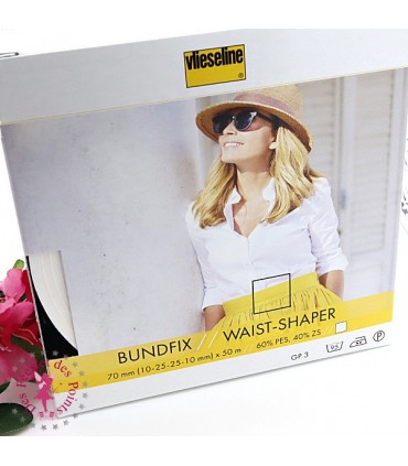 Entoilage/Bande perforée - 70 mm - Bundfix GP3