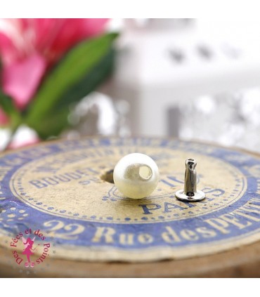 Rivets Perles - 6 mm