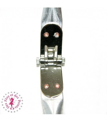 Fermoir tubulaire - 25 cm