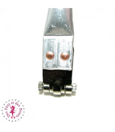 Fermoir tubulaire - 25 cm