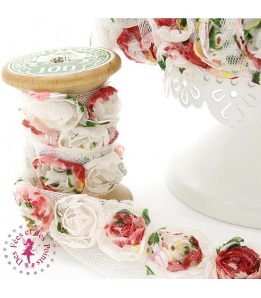 Fleurs chiffon - Multicolor