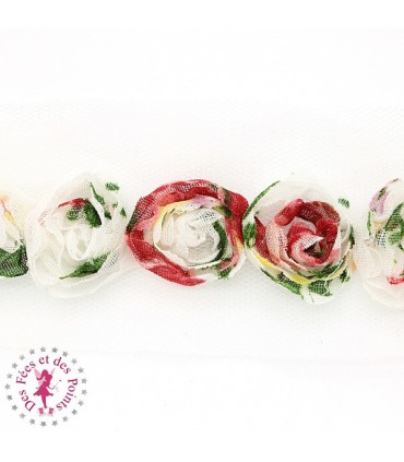 Fleurs chiffon - Multicolor