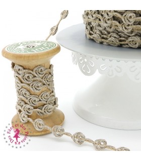 Galon Petits Noeuds Lin