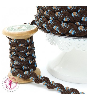 Croquet Serpentine - Chocolat & Turquoise