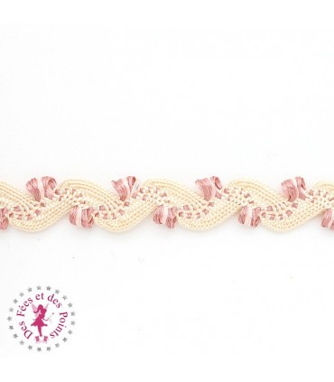 Croquet Serpentine - Jaune clair et Rose Poudré