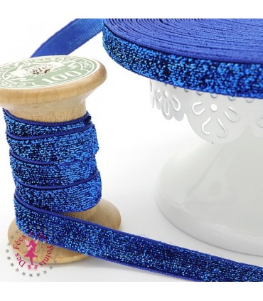 Ruban brillant pailleté métallique - 10 mm - 9 couleurs