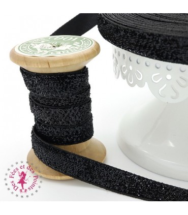 Ruban brillant pailleté métallique - 10 mm - 9 couleurs