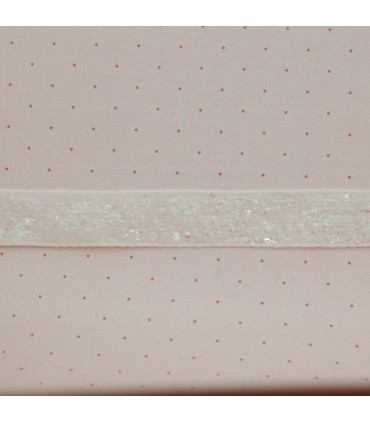 Ruban brillant pailleté métallique - 10 mm - 9 couleurs