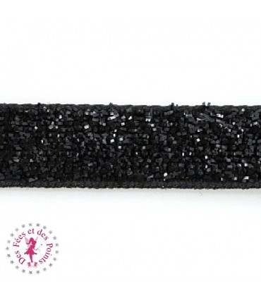 Ruban brillant pailleté métallique - 10 mm - 9 couleurs