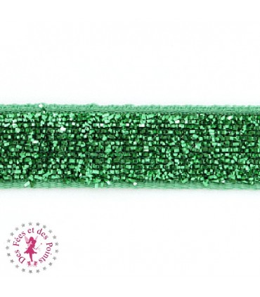 Ruban brillant pailleté métallique - 10 mm - 9 couleurs