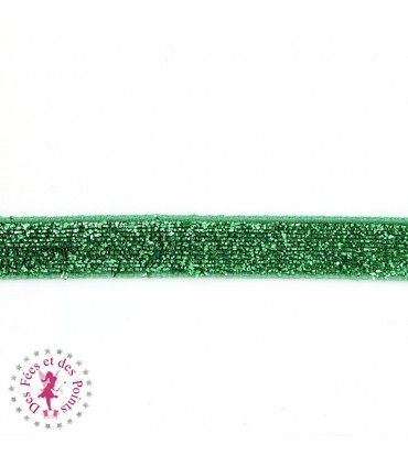 Ruban brillant pailleté métallique - 10 mm - 9 couleurs