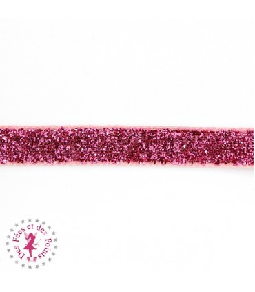 Ruban brillant pailleté métallique - 10 mm - 9 couleurs