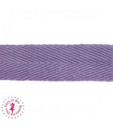 Ruban sergé - 20 mm - 10 couleurs