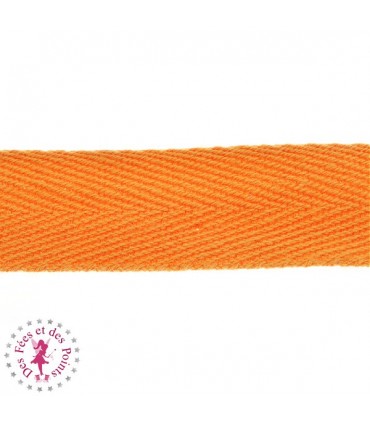 Ruban sergé - 20 mm - 10 couleurs