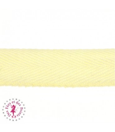 Ruban sergé - 20 mm - 10 couleurs