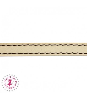Ruban "Couture" - 10 mm - Ecru