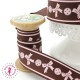 Ruban Gros Grain - Noeuds et Boutons - 23 mm
