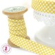 Elastique ruban à Pois - 15 mm - Jaune