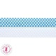 Elastique ruban à Pois - 15 mm - Turquoise