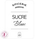 Etiquettes autocollantes pour Bocaux - Sucre Blanc