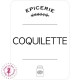 Etiquettes autocollantes pour Bocaux - Coquilette