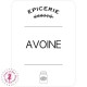 Etiquettes autocollantes pour Bocaux - Avoine