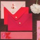 Autocollants/Stickers - Douceurs d'Amour sur enveloppe