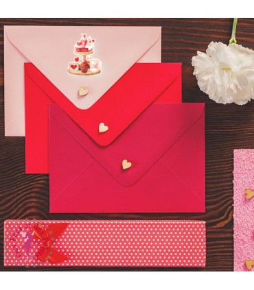 Autocollants/Stickers - Douceurs d'Amour sur enveloppe