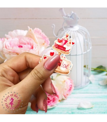 Autocollants/Stickers - Douceurs d'Amour