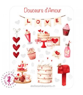 Autocollants/Stickers - Douceurs d'Amour