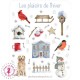 Autocollants/Stickers - Les Plaisirs de l'Hiver
