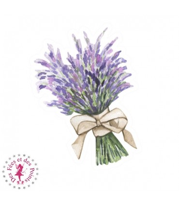 Autocollants/Stickers - Balade en Provence - Lavande
