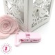Pince Attache Tétine & Lolette - KAM - Ruban 25 mm - Rose Bébé B18