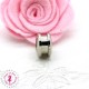 Oeillet à visser - ø 13 mm - Argent