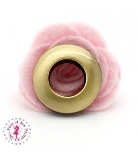 Oeillet à visser - ø 27 mm - Bronze Antique