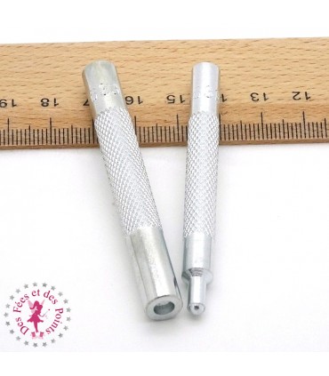 Outils pour riveter les boutons pressions et rivets - 11 pièces