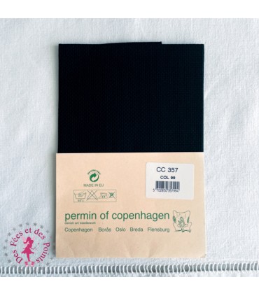 Toile à broder Aïda Noire 5.4 pts/cm