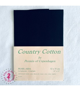 Toile à broder Aïda Noire 5.4 pts/cm