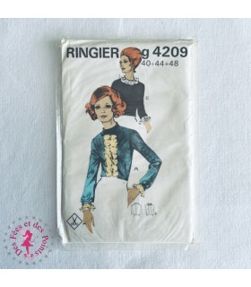Ringier - G 4209 - Patron Blouse boutonnée dans le dos, en trois façons