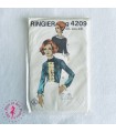 Ringier - G 4209 - Patron Blouse boutonnée dans le dos, en trois façons