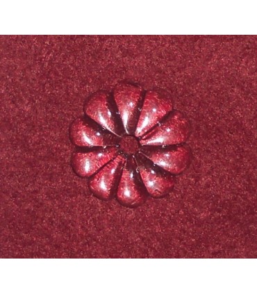 Fleur en verre - 20 mm de diamètre