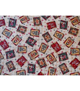 Motifs de Noël encadrés