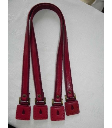 Anse Carré et Gouttes rouge - 70 cm