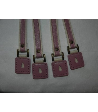 Anse Carré et Gouttes roses - 70 cm