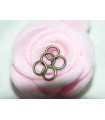 Anneaux ouverts - ø 6mm - Bronze antique