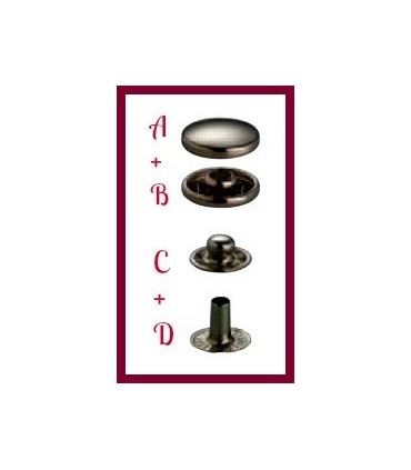 Pression ronde "Fleur celtique"